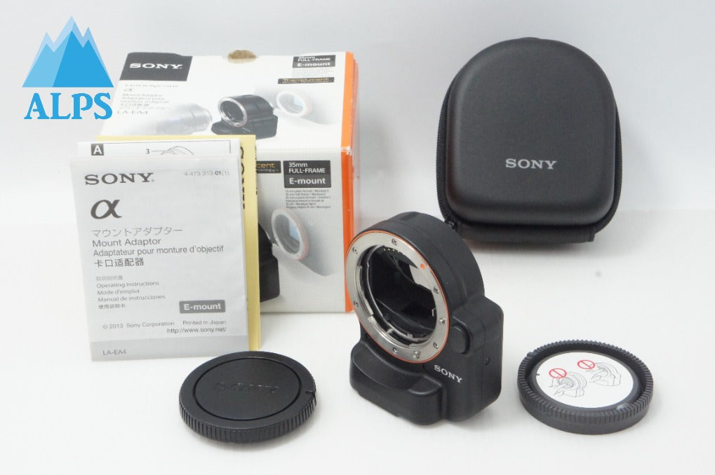 美品 SONY ソニー マウントアダプター LA-EA4 フルサイズ 元箱付 260624bi