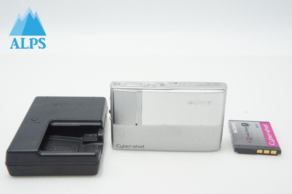 SONY ソニー Cyber-shot DSC-T10 コンパクトデジタルカメラ シルバー 260624ag