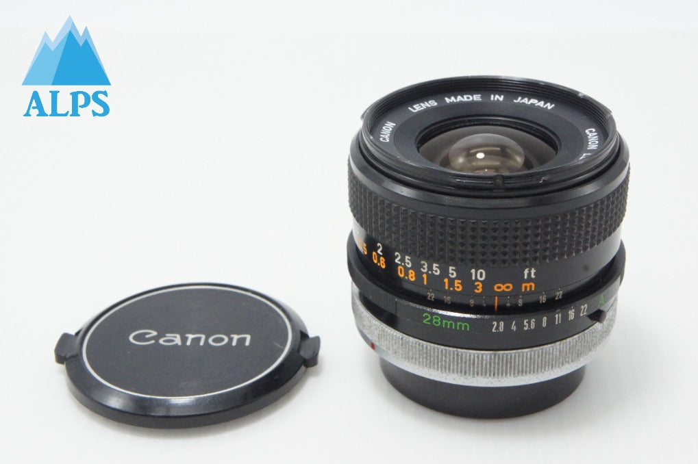 Canon キヤノン FD 28mm F2.8 S.C. FDマウント MF 単焦点レンズ 260624bl