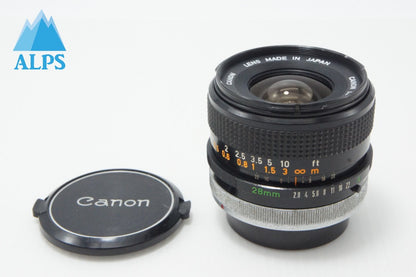 Canon キヤノン FD 28mm F2.8 S.C. FDマウント MF 単焦点レンズ 260624bl