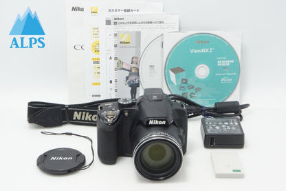美品 Nikon ニコン COOLPIX P510 デジタルカメラ ブラック 260624b