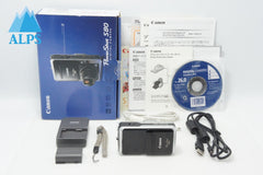 Canon キヤノン PowerShot S80 コンパクトデジタルカメラ ブラック 元箱付 260624p