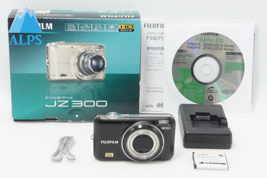 FUJIFILM FinePix JZ300 Compact Digital Camera Black With Original Box 260624af