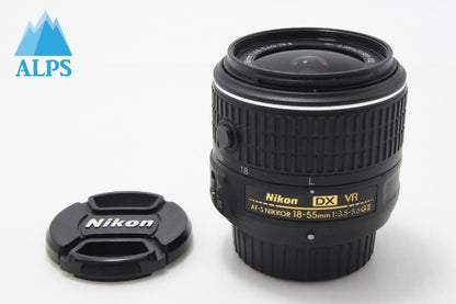 美品 Nikon ニコン AF-S DX NIKKOR 18-55mm F3.5-5.6G VR II APS-C ズームレンズ 260619aaa