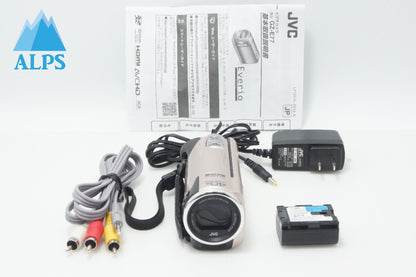 良品 JVC ケンウッド Everio GZ-E77 デジタルビデオカメラ シャンパンゴールド 260626ab