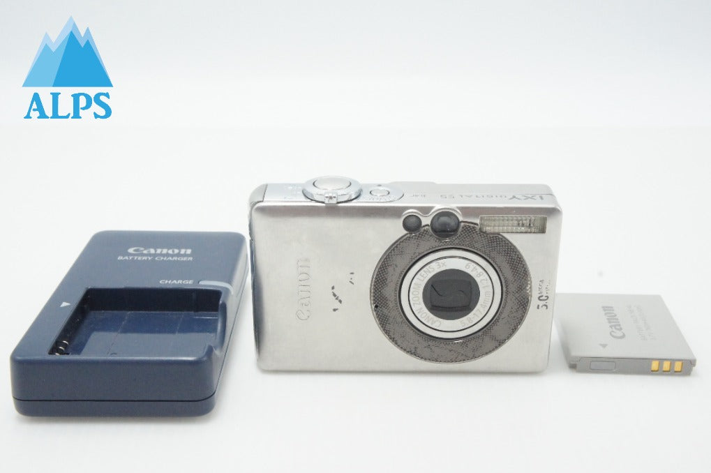 Canon キヤノン IXY DIGITAL 55 コンパクトデジタルカメラ シルバー 260624v