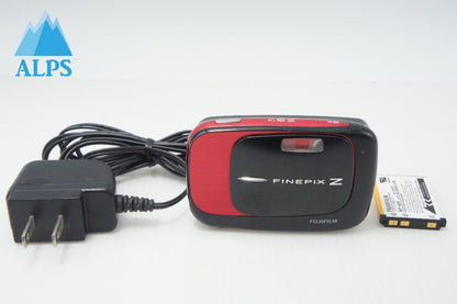 FUJIFILM フジフィルム FinePix Z37 コンパクトデジタルカメラ レッド＆ブラック 250902qa