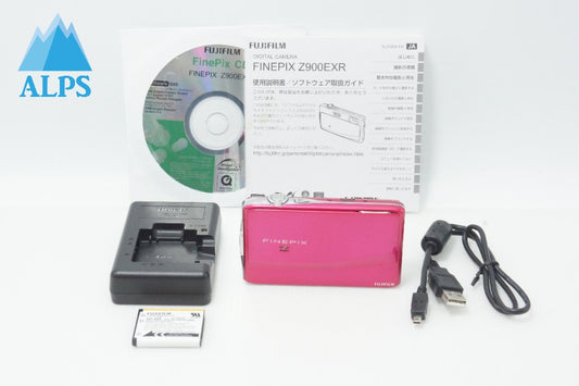 Excellent Condition FUJIFILM FinePix Z900EXR Compact Digital Camera Pink 260604h