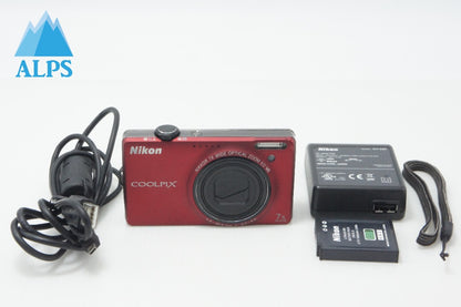 Nikon ニコン COOLPIX S6000 コンパクトデジタルカメラ フラッシュレッド 260609c