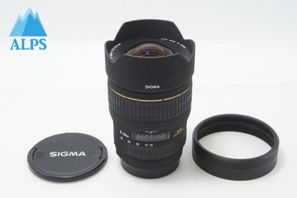 SIGMA シグマ AF 15-30mm F3.5-4.5 EX DG ASPH IF Canon キヤノン EFマウント ズームレンズ 260624bs