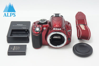 美品 Nikon ニコン D3100 ボディ デジタル一眼レフカメラ レッド 260624q