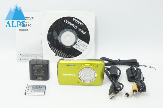美品 OLYMPUS オリンパス VH-210 コンパクトデジタルカメラ グリーン 260626af