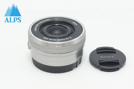 Excellent Condition SONY E PZ 16-50mm F3.5-5.6 OSS SELP1650 Silver E-mount APS-C Zoom Lens 260626ai