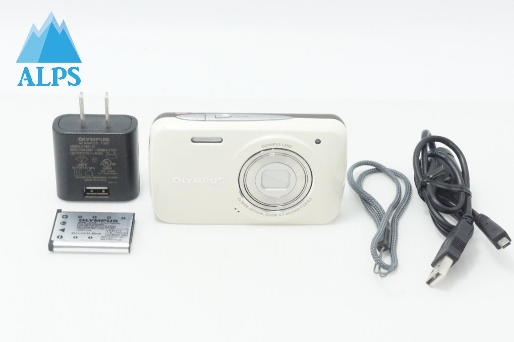美品 OLYMPUS オリンパス VH-210 コンパクトデジタルカメラ ホワイト 260626aj