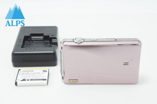Excellent condition FUJIFILM FinePix Z700EXR Compact Digital Camera Pink 260626d