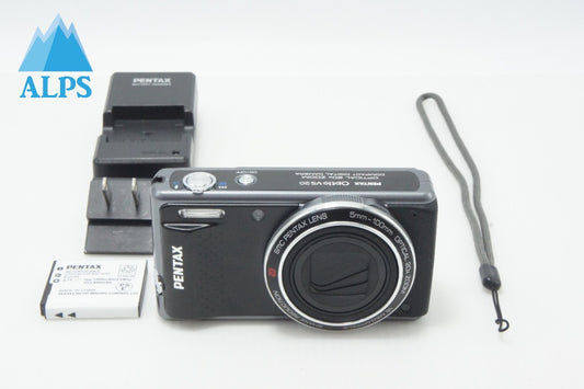 美品 PENTAX ペンタックス Optio VS20 コンパクトデジタルカメラ ノーブルブラック 260626r