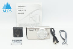 美品 OLYMPUS オリンパス STYLUS VH-515 コンパクトデジタルカメラ シャンパンゴールド 260630k