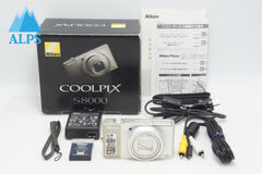 Nikon ニコン COOLPIX S8000 コンパクトデジタルカメラ シャンパンゴールド 元箱付 260630s