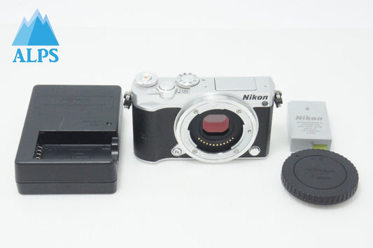 Excellent Condition Nikon 1 J5 Body Mirrorless Camera Silver 260630u