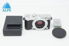良品 Nikon ニコン 1 J5 ボディ ミラーレス一眼カメラ シルバー 260630u