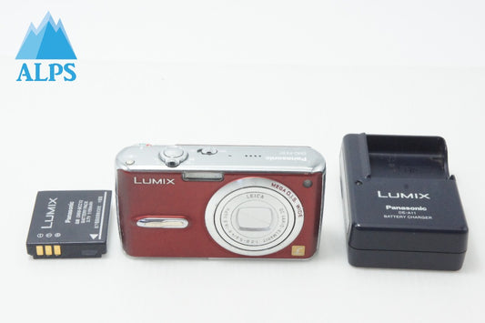 Panasonic LUMIX DMC-FX07 Compact Digital Camera Red 260701aa