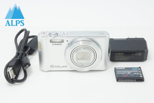 CASIO カシオ EXILIM EX-ZS180 コンパクトデジタルカメラ シルバー 260701ac