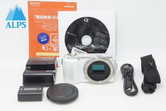SONY NEX-C3 Body Mirrorless Interchangeable Lens Camera White 260701ad