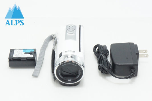 美品 JVC ケンウッド Everio GZ-HM33 デジタルビデオカメラ ホワイト 260701p