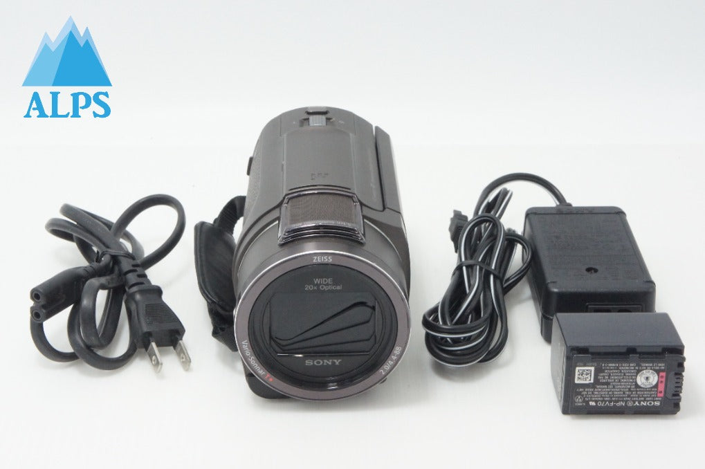 SONY ソニー Handycam FDR-AX40 デジタル4Kビデオカメラレコーダー ブラウン 260701t