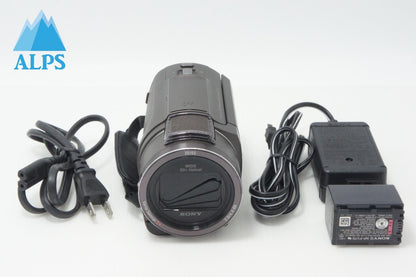 SONY ソニー Handycam FDR-AX40 デジタル4Kビデオカメラレコーダー ブラウン 260701t