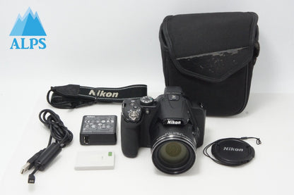美品 Nikon ニコン COOLPIX P520 デジタルカメラ ブラック ケース付 260701u