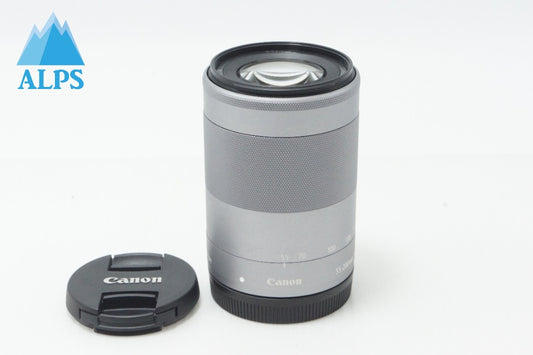 Excellent Condition Canon EF-M 55-200mm F4.5-6.3 IS STM Zoom Lens Silver EF-M Mount 260702ab