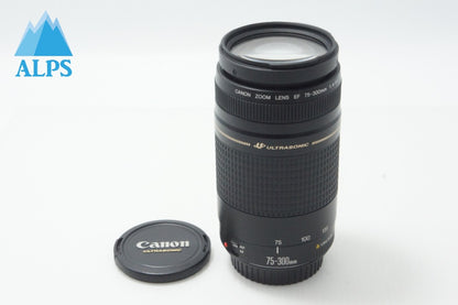 訳あり品 Canon キヤノン EF 75-300mm F4-5.6 II USM フルサイズ ズームレンズ 260702f