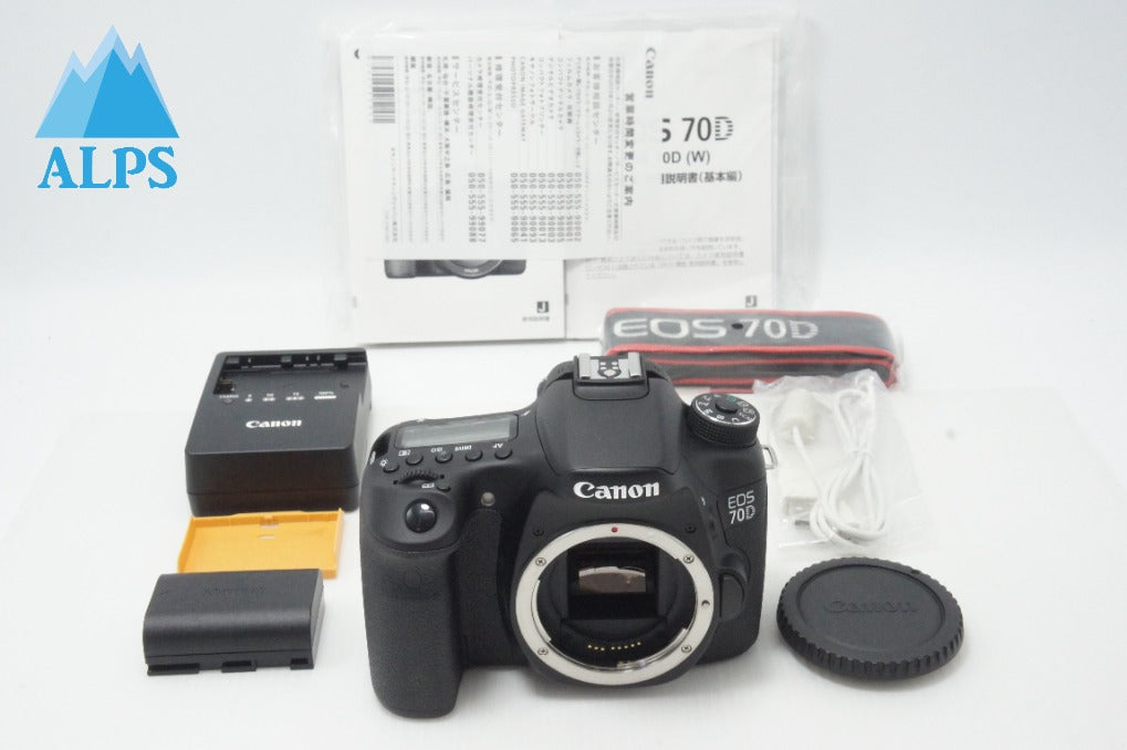 新品級 Canon キヤノン EOS 70D ボディ デジタル一眼レフカメラ 260702k