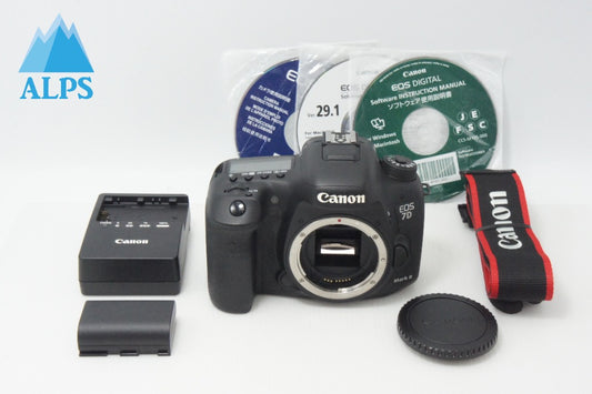 美品 Canon キヤノン EOS 7D Mark II ボディ デジタル一眼レフカメラ 260702j
