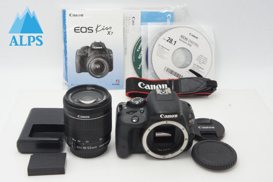 Canon キヤノン EOS Kiss X7 ボディ + EF-S 18-55mm IS STM レンズキット デジタル一眼レフカメラ 260702s
