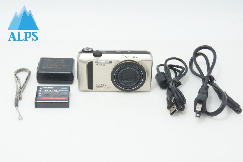 美品 CASIO カシオ EXILIM EX-ZR310 コンパクトデジタルカメラ ゴールド 260703an