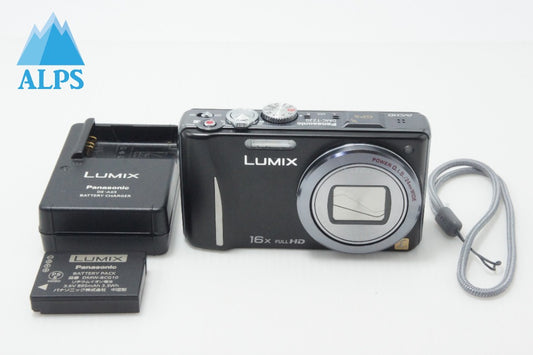 Excellent condition Panasonic LUMIX DMC-TZ20 Compact Digital Camera Black 260703aw