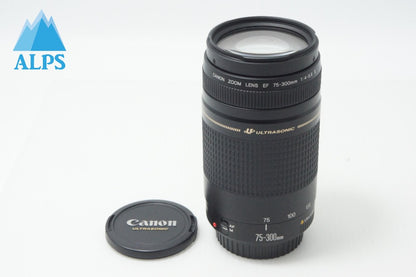 Canon キヤノン EF 75-300mm F4-5.6 II USM フルサイズ ズームレンズ 260703q