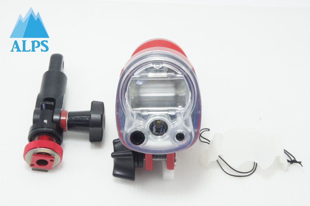 OLYMPUS オリンパス ELECTRONIC FLASH UFL-3 RC WP IPX8 水中ストロボ ショートアーム PTSA-03付 260703x