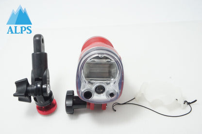 OLYMPUS オリンパス ELECTRONIC FLASH UFL-3 RC WP IPX8 水中ストロボ ショートアーム PTSA-03付 260703xa