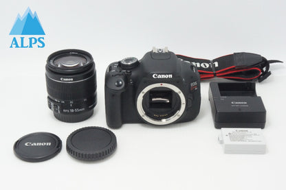 良品 Canon キヤノン EOS Kiss X5 ボディ + EF-S 18-55mm IS II レンズキット デジタル一眼レフカメラ 260703z
