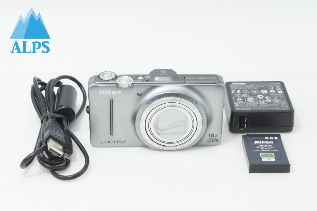 Nikon ニコン COOLPIX S9300 コンパクトデジタルカメラ クリスタルシルバー 260706ae