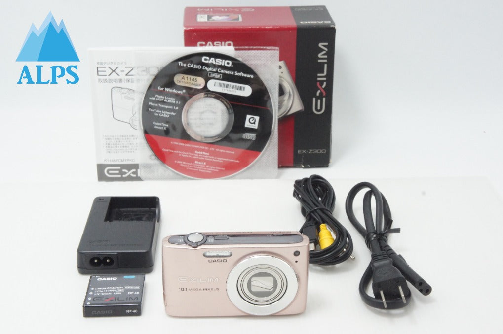訳あり品 CASIO カシオ EXILIM EX-Z300 ピンクゴールド 元箱付 260706af
