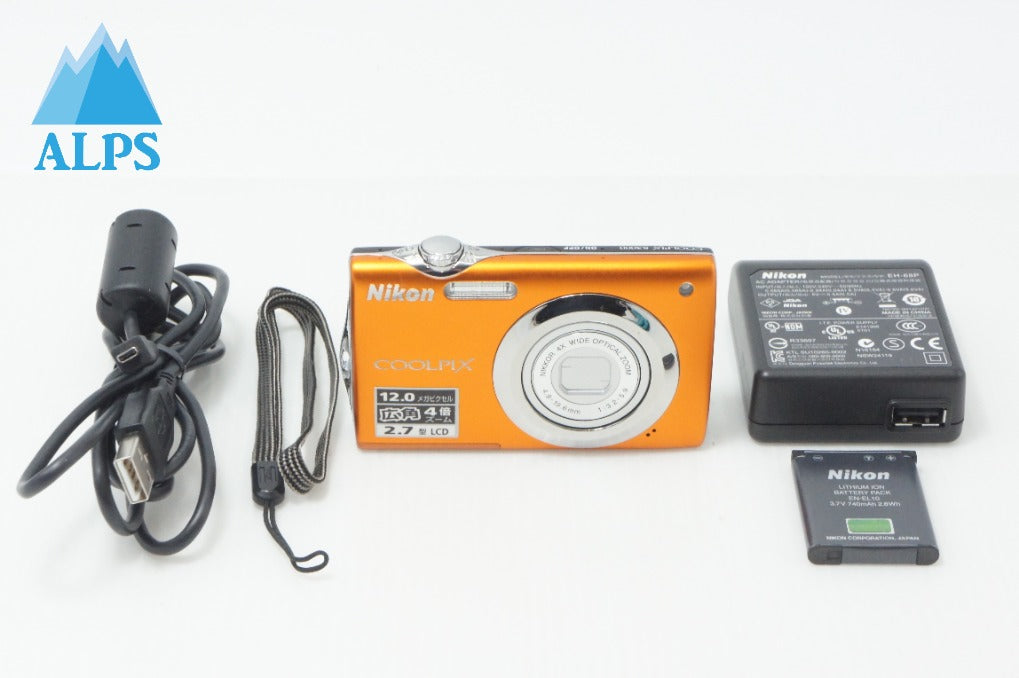 Nikon ニコン COOLPIX S3000 コンパクトデジタルカメラ ファインオレンジ 260706p