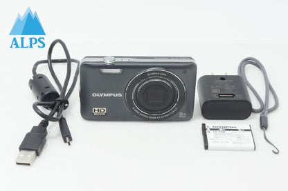 良品 OLYMPUS オリンパス VG-120 コンパクトデジタルカメラ ブラック 260706w