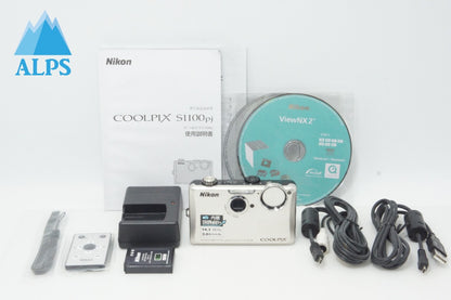 Nikon ニコン COOLPIX S1100pj コンパクトデジタルカメラ シルバー 260706y