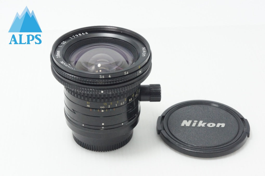 Nikon ニコン PC NIKKOR 28mm F3.5 単焦点レンズ 260707cb – アルプス