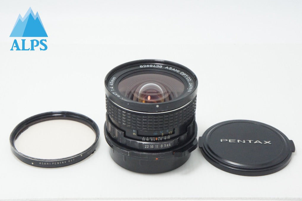 訳あり品 ペンタックス SMC PENTAX 6X7 45mm F4 中判レンズ MF 260707o