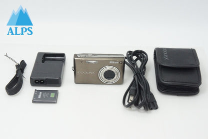 良品 Nikon ニコン COOLPIX S700 コンパクトデジタルカメラ アーバンブラック ケース付 260714x